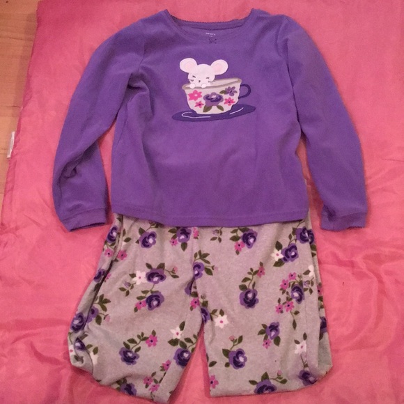 Carter's Other - Carter’s mouse and flower pajamas